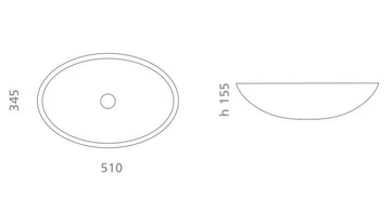 ICE OVAL LUX - Countertop oval single crystal washbasin by Glass Design - view 3